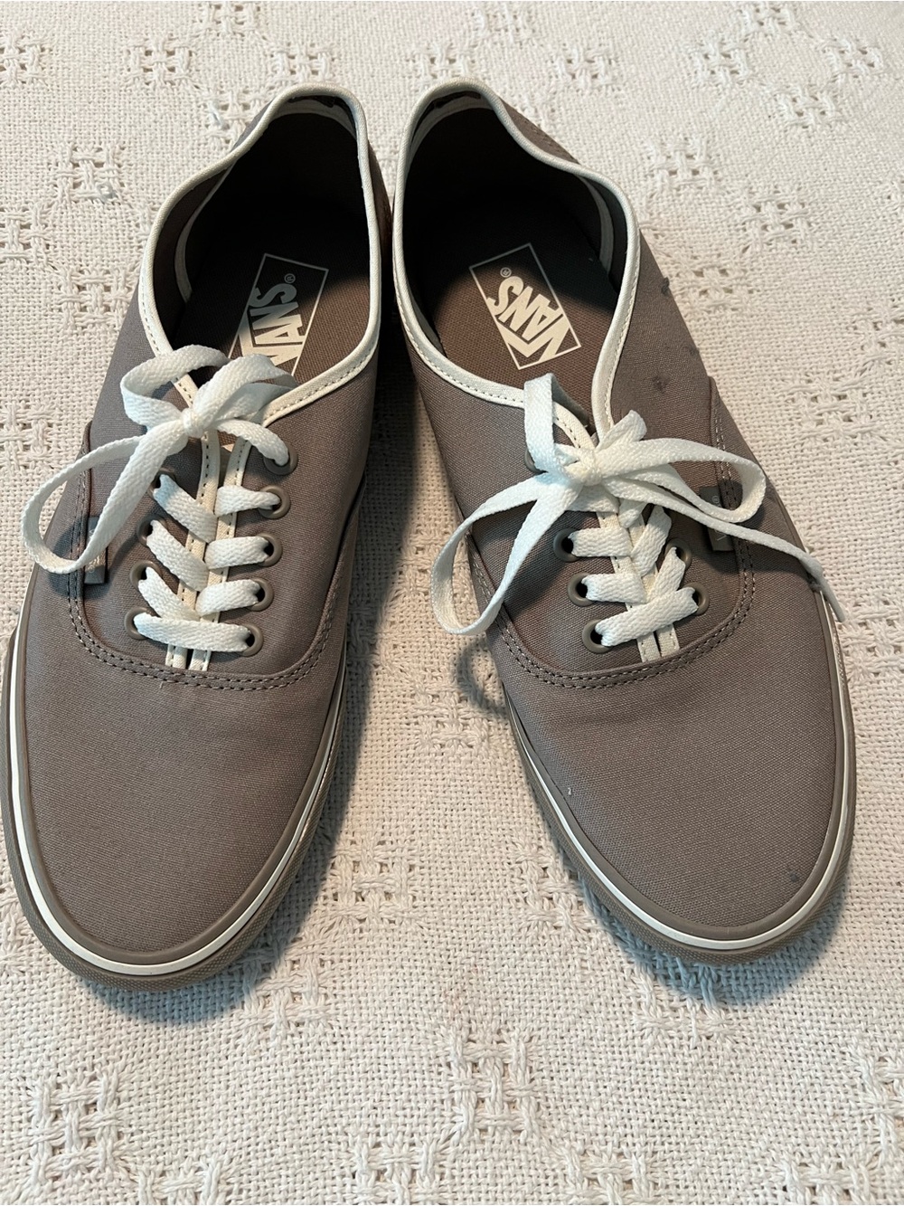 VANS Canvas Tan Sneakers Men's Lace  US 10